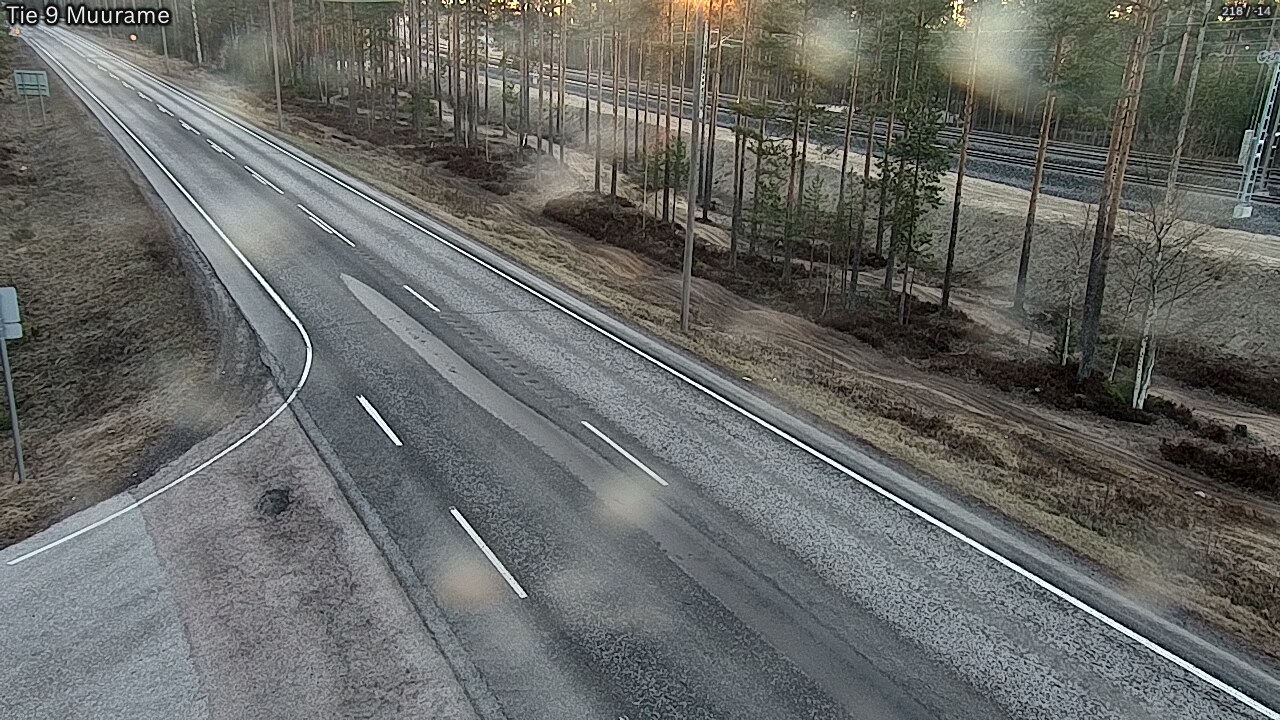 Weather Camera Image Väg 9 Muurame, Muurame, Keski-Suomi