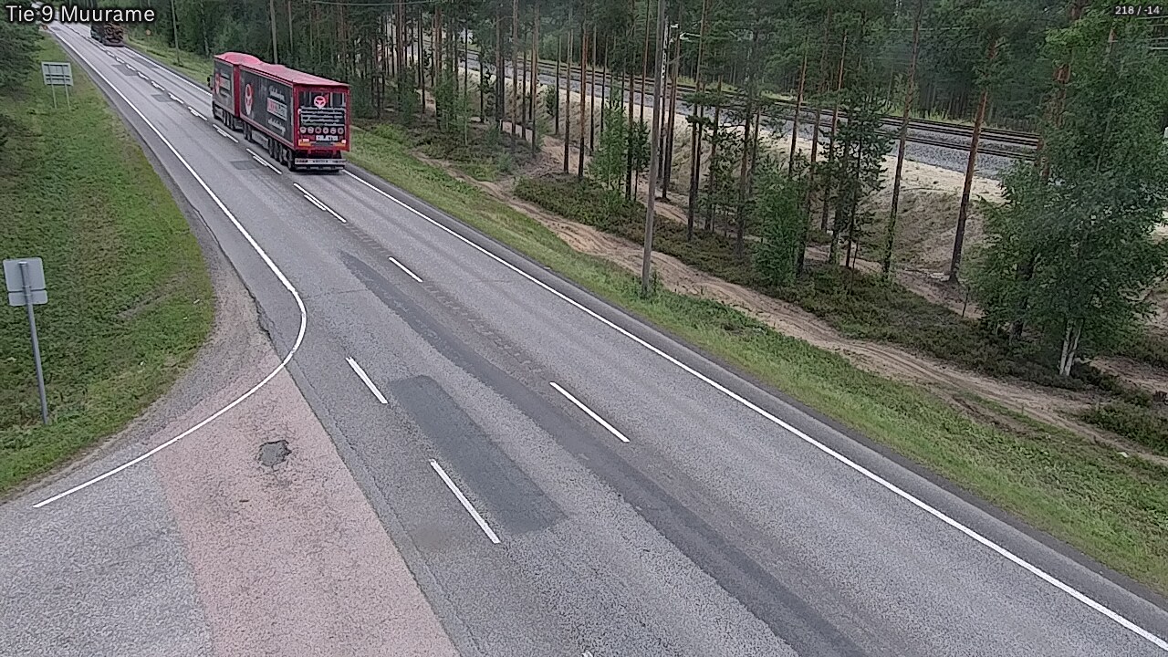 Weather Camera Image Road 9 Muurame, Muurame, Keski-Suomi