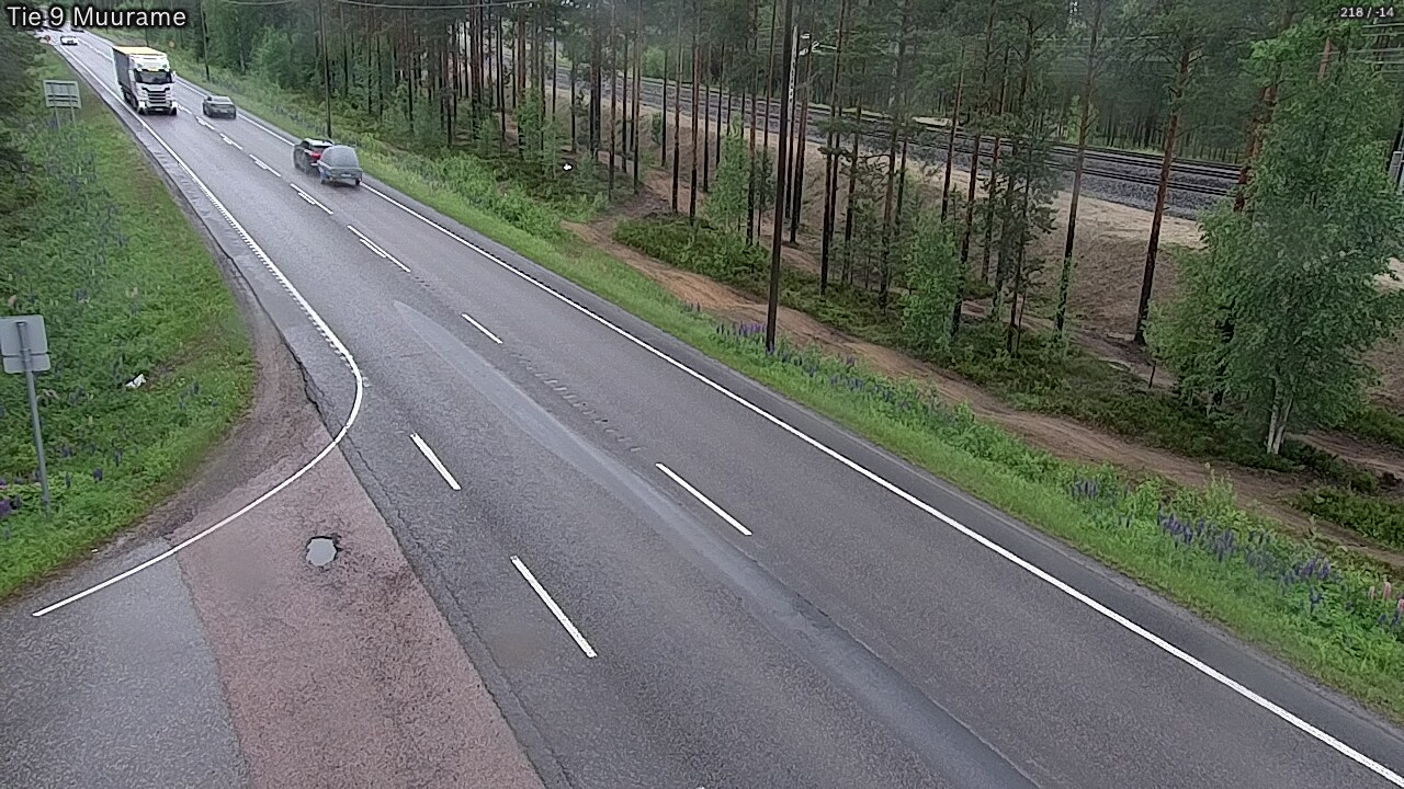 Weather Camera Image Road 9 Muurame, Muurame, Keski-Suomi