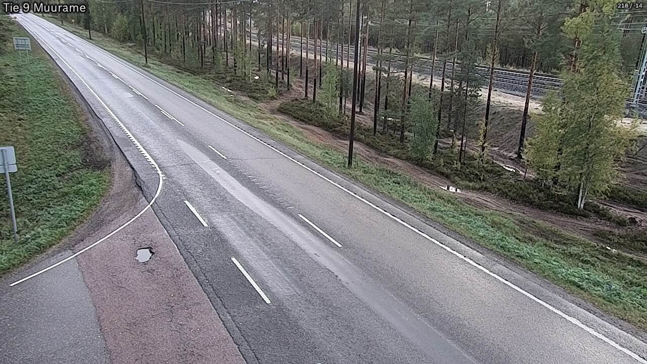 Weather Camera Image Road 9 Muurame, Muurame, Keski-Suomi