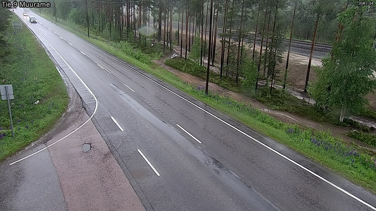 Weather Camera Image Väg 9 Muurame, Muurame, Keski-Suomi