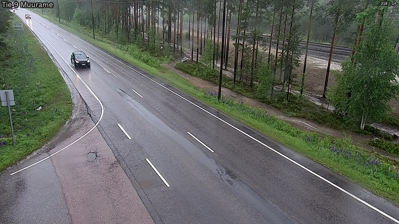 Weather Camera Image Väg 9 Muurame, Muurame, Keski-Suomi