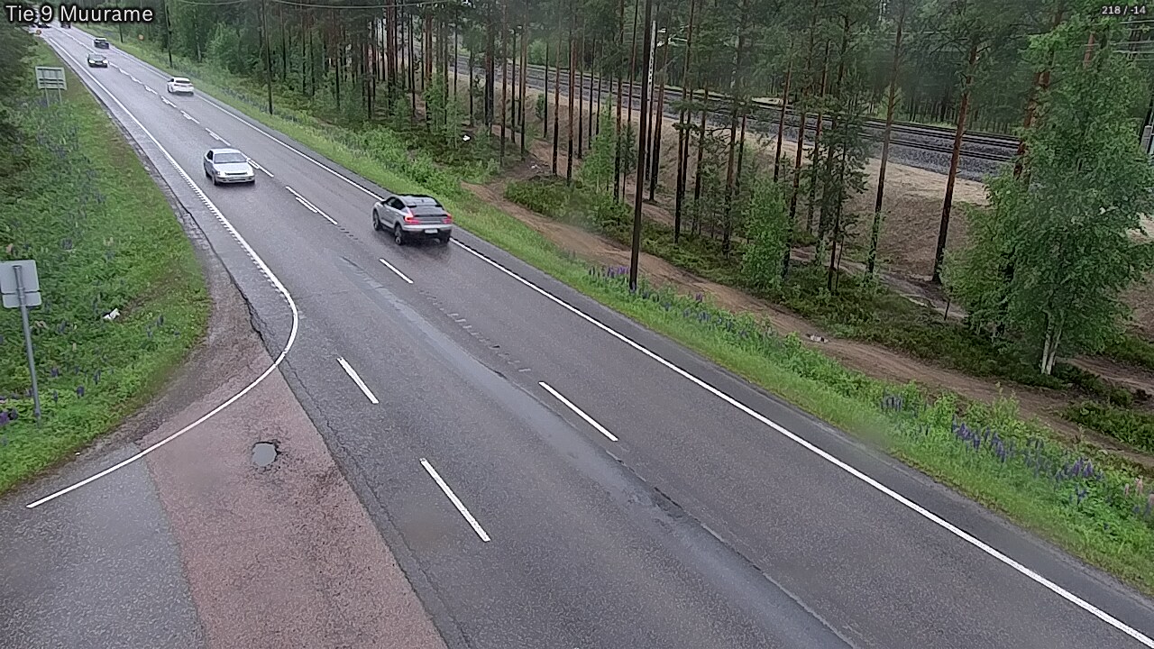 Weather Camera Image Road 9 Muurame, Muurame, Keski-Suomi