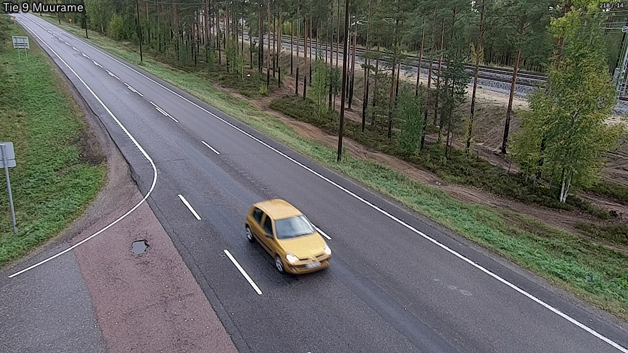 Weather Camera Image Road 9 Muurame, Muurame, Keski-Suomi