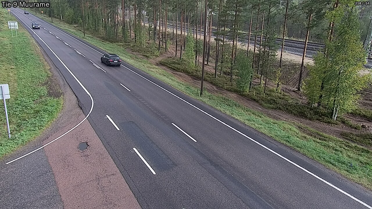 Weather Camera Image Road 9 Muurame, Muurame, Keski-Suomi
