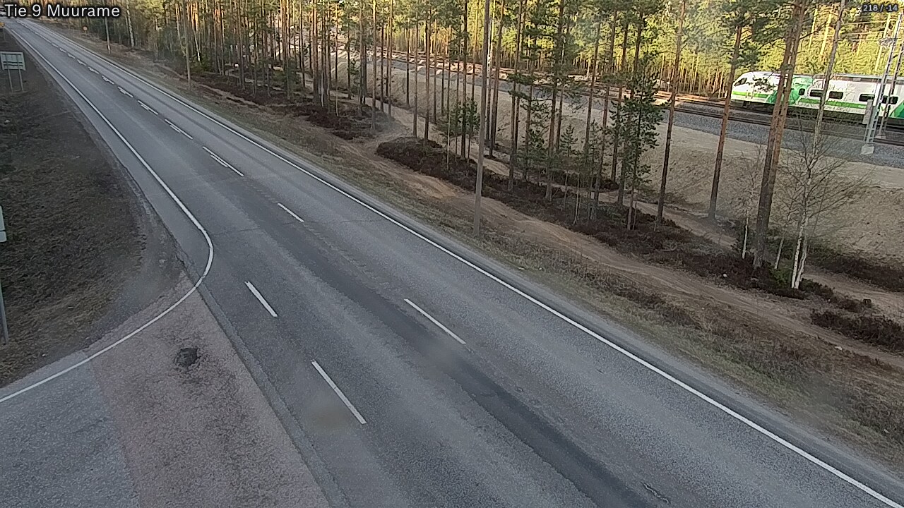 Weather Camera Image Väg 9 Muurame, Muurame, Keski-Suomi
