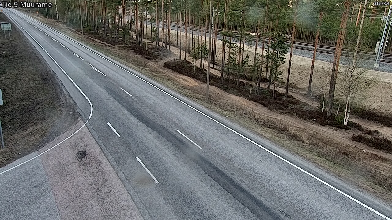 Weather Camera Image Väg 9 Muurame, Muurame, Keski-Suomi