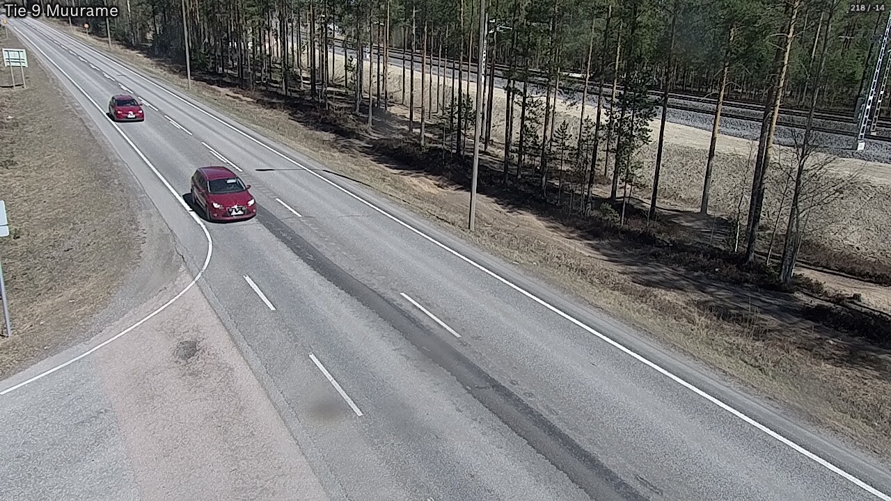 Weather Camera Image Väg 9 Muurame, Muurame, Keski-Suomi