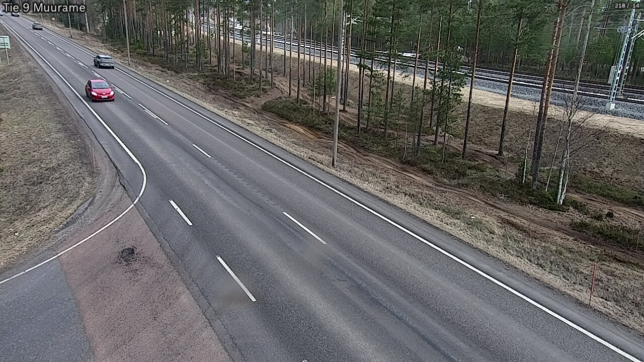 Weather Camera Image Road 9 Muurame, Muurame, Keski-Suomi