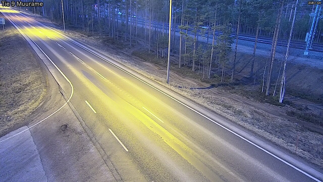 Weather Camera Image Road 9 Muurame, Muurame, Keski-Suomi