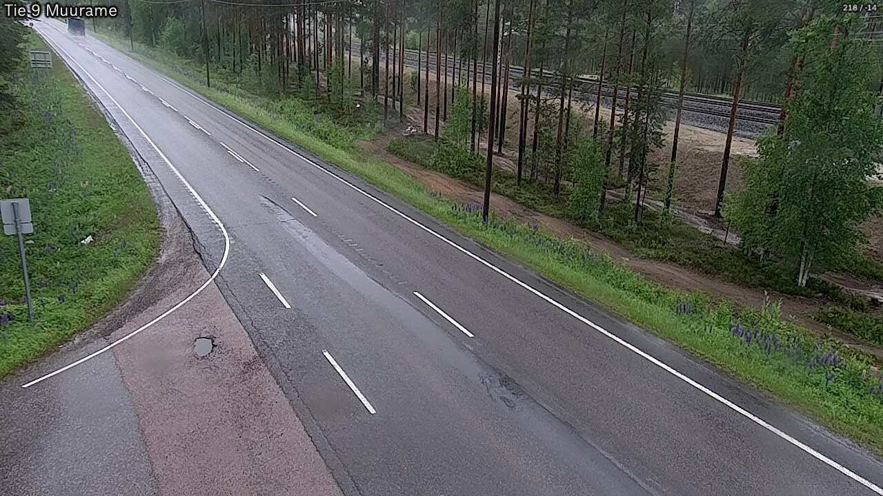 Weather Camera Image Väg 9 Muurame, Muurame, Keski-Suomi