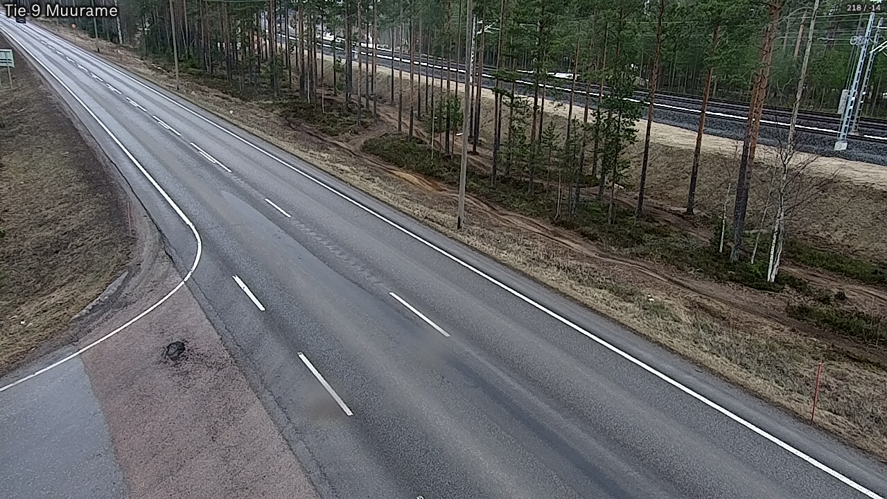 Weather Camera Image Road 9 Muurame, Muurame, Keski-Suomi