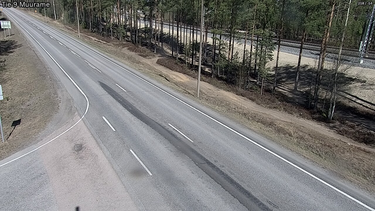 Weather Camera Image Väg 9 Muurame, Muurame, Keski-Suomi