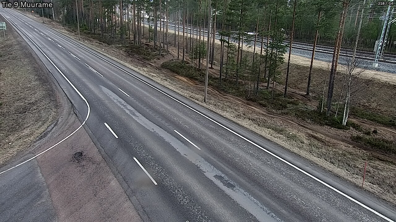 Weather Camera Image Road 9 Muurame, Muurame, Keski-Suomi