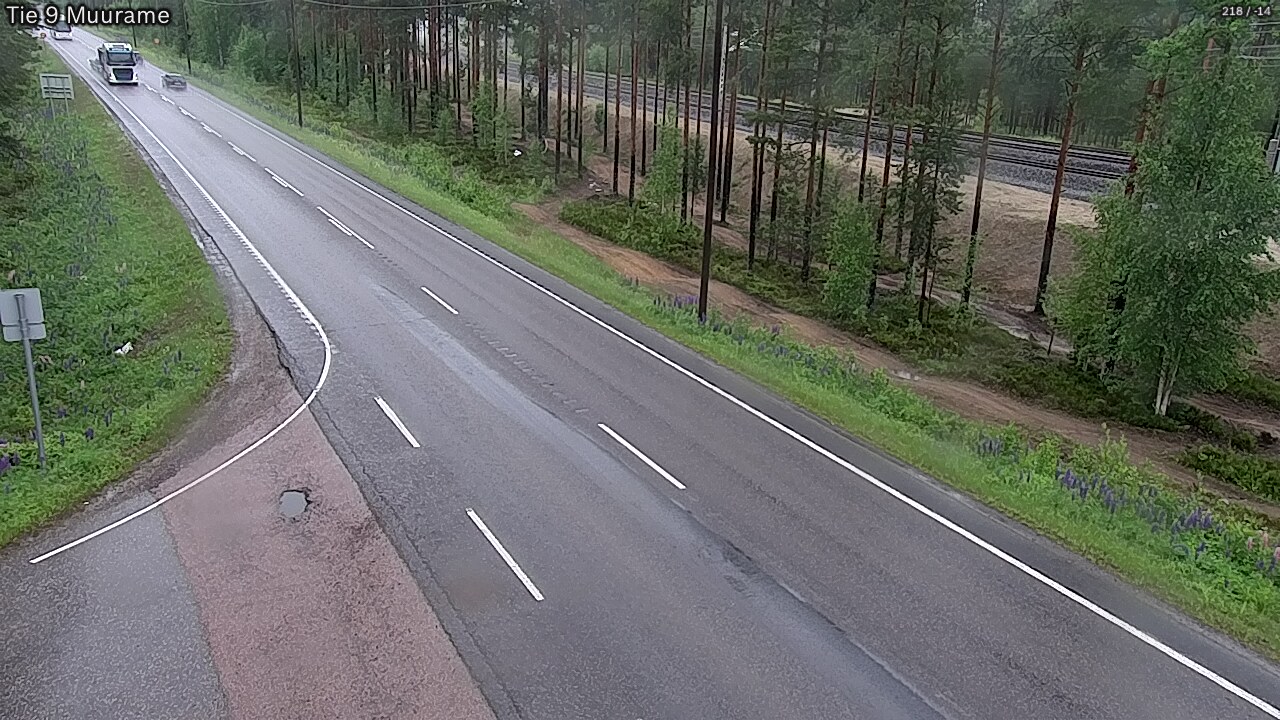 Weather Camera Image Väg 9 Muurame, Muurame, Keski-Suomi