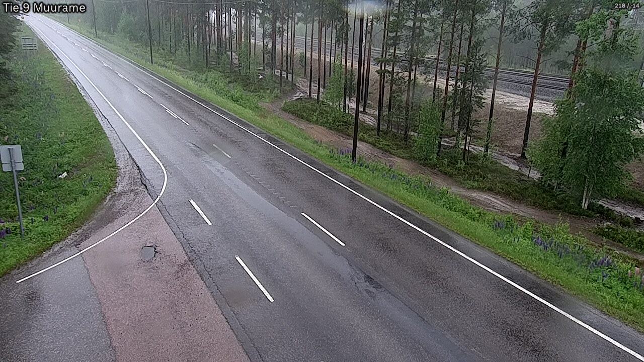Weather Camera Image Väg 9 Muurame, Muurame, Keski-Suomi