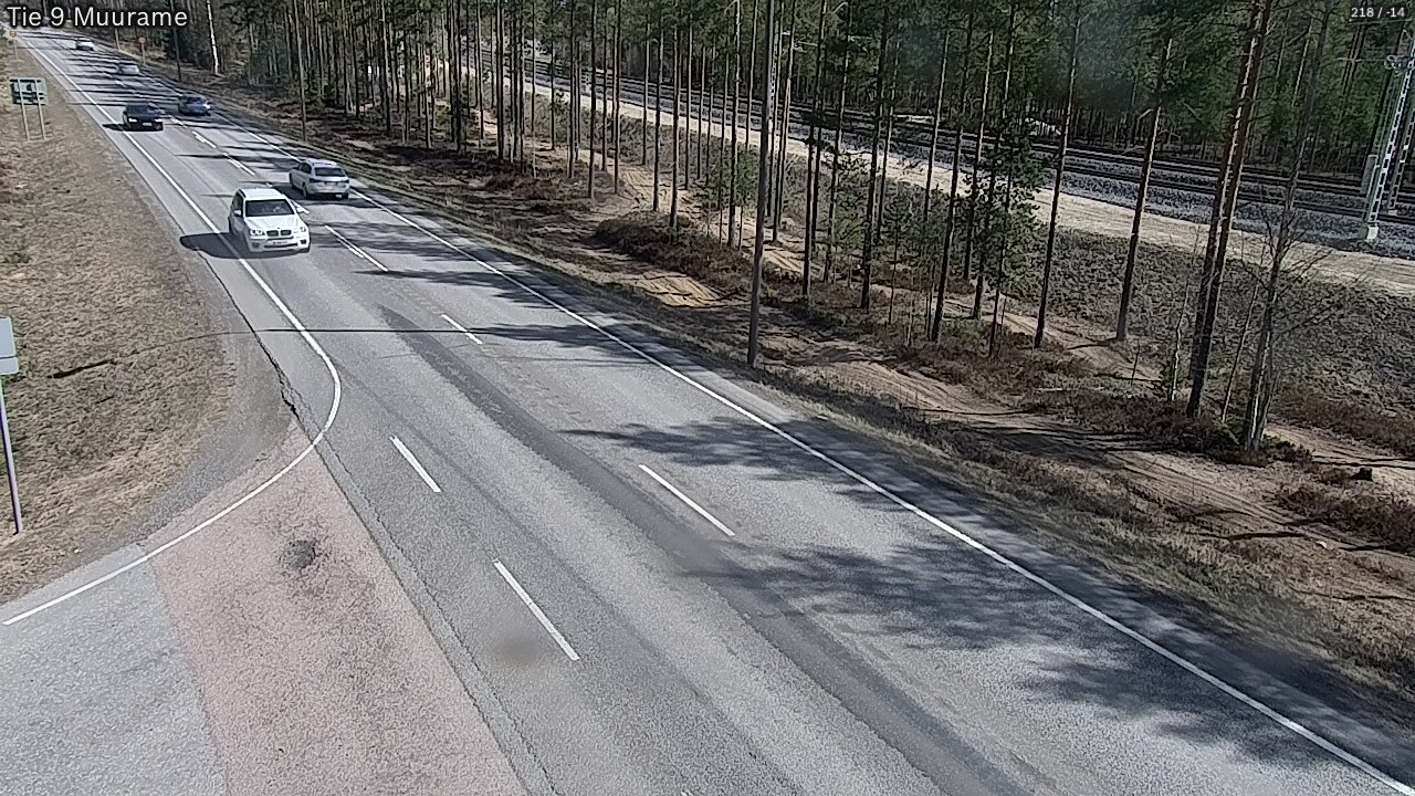 Weather Camera Image Väg 9 Muurame, Muurame, Keski-Suomi