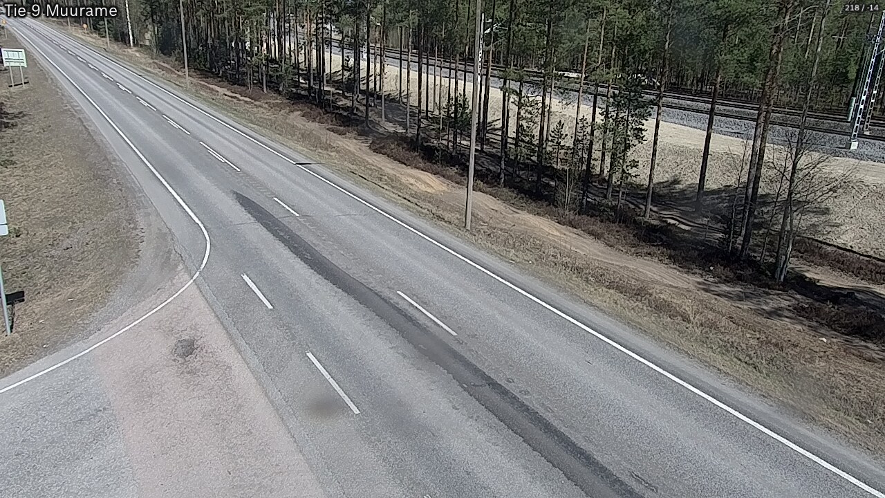 Weather Camera Image Väg 9 Muurame, Muurame, Keski-Suomi