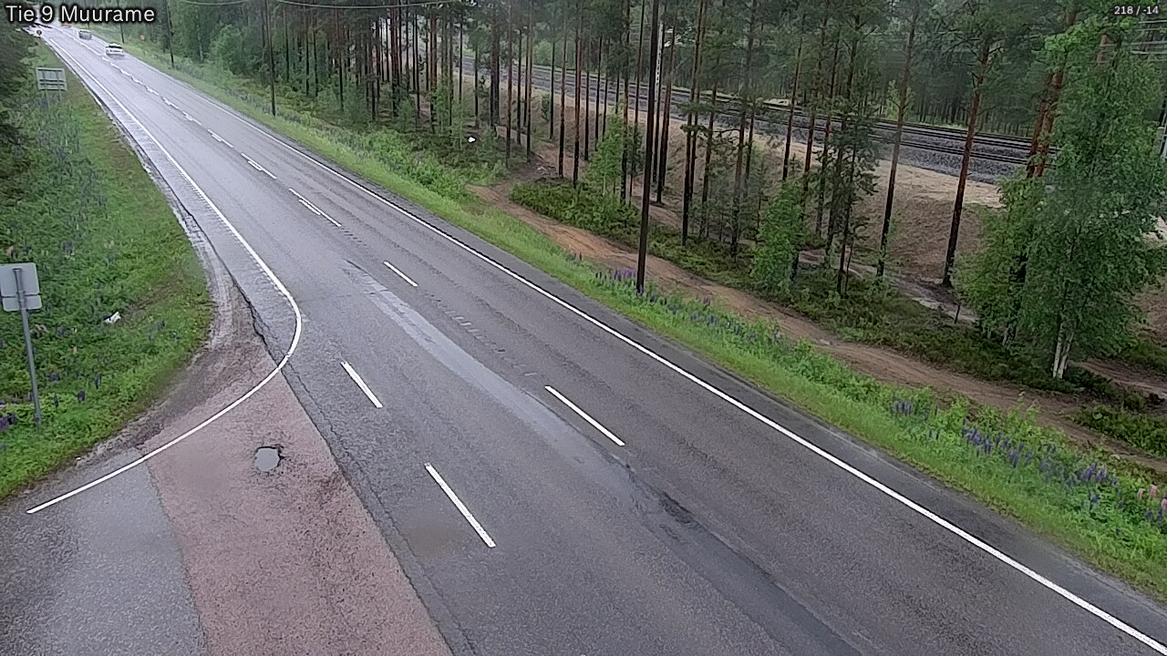 Weather Camera Image Väg 9 Muurame, Muurame, Keski-Suomi