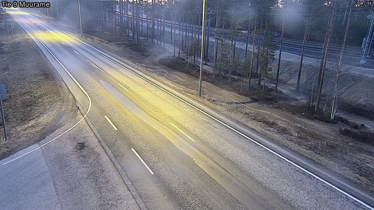 Weather Camera Image Väg 9 Muurame, Muurame, Keski-Suomi
