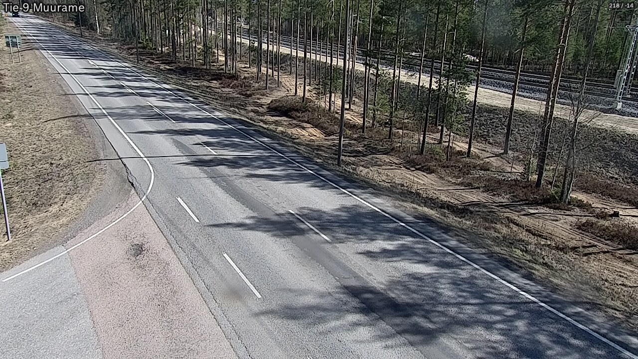 Weather Camera Image Väg 9 Muurame, Muurame, Keski-Suomi