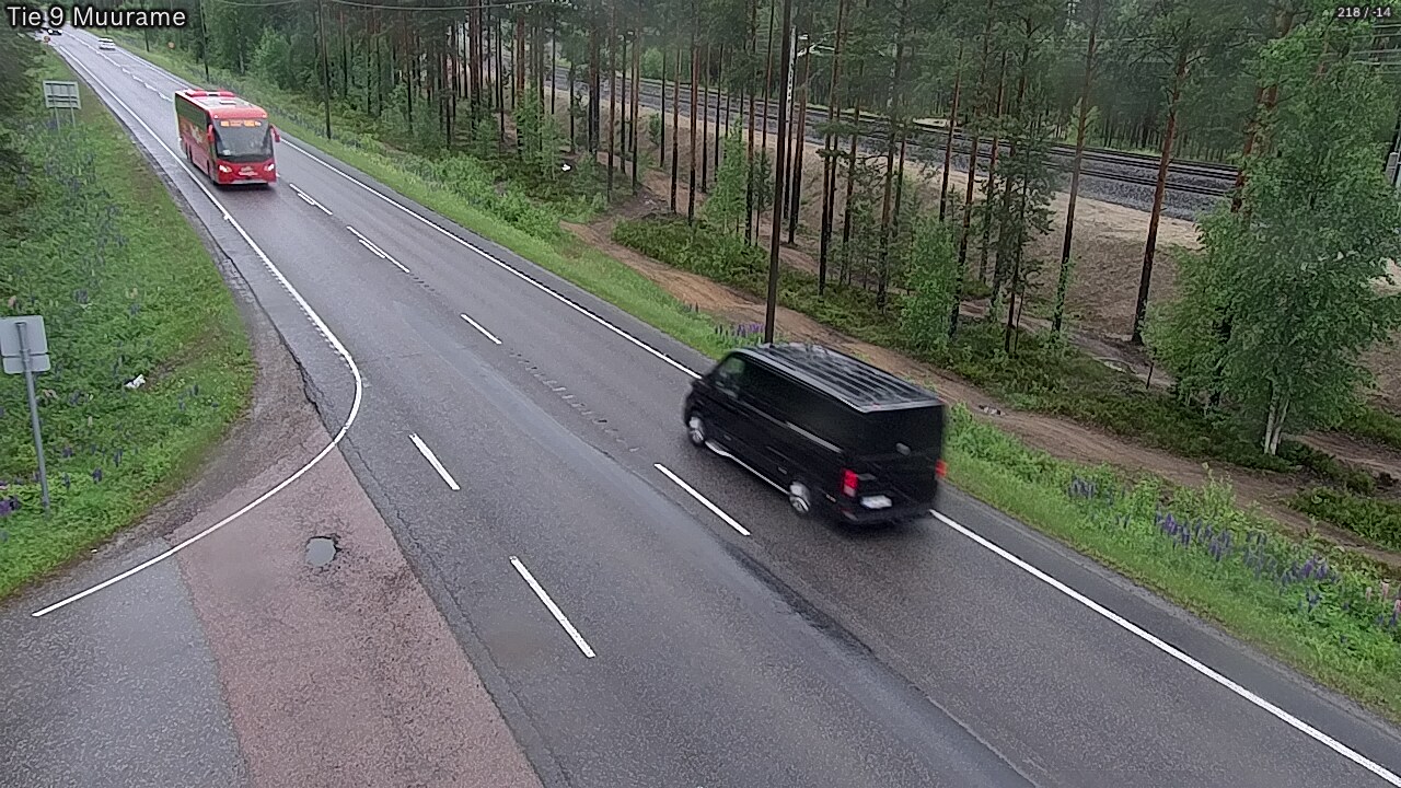 Weather Camera Image Väg 9 Muurame, Muurame, Keski-Suomi
