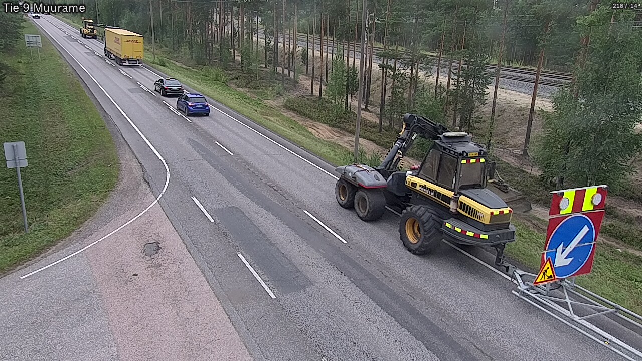 Kelikamerat Kuva Tie 9 Muurame, Muurame, Keski-Suomi