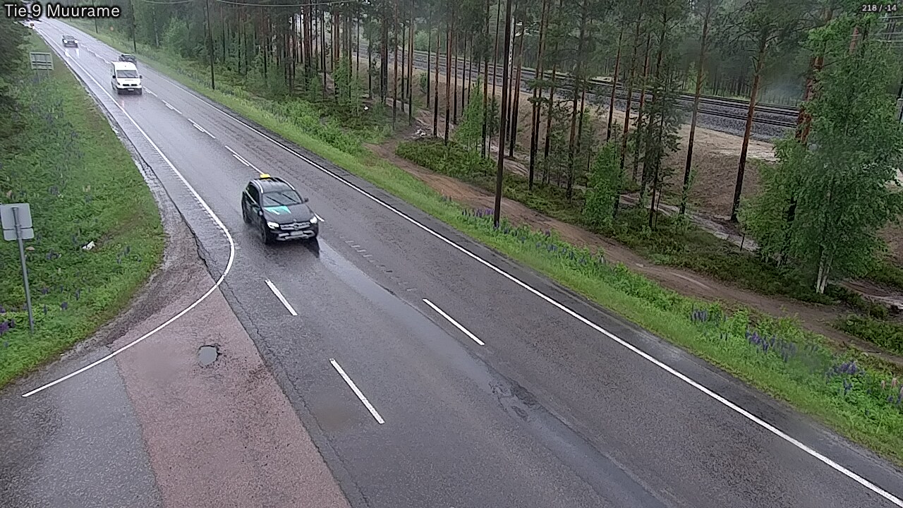 Weather Camera Image Väg 9 Muurame, Muurame, Keski-Suomi