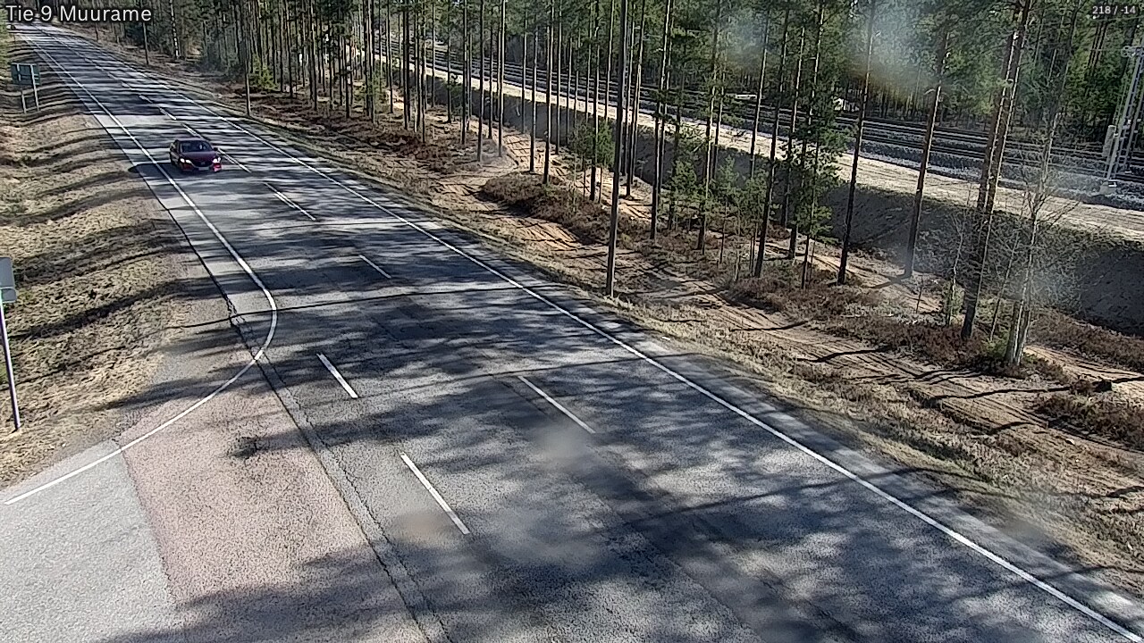 Weather Camera Image Väg 9 Muurame, Muurame, Keski-Suomi