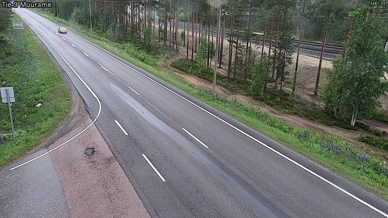 Kelikamerat Kuva Tie 9 Muurame, Muurame, Keski-Suomi