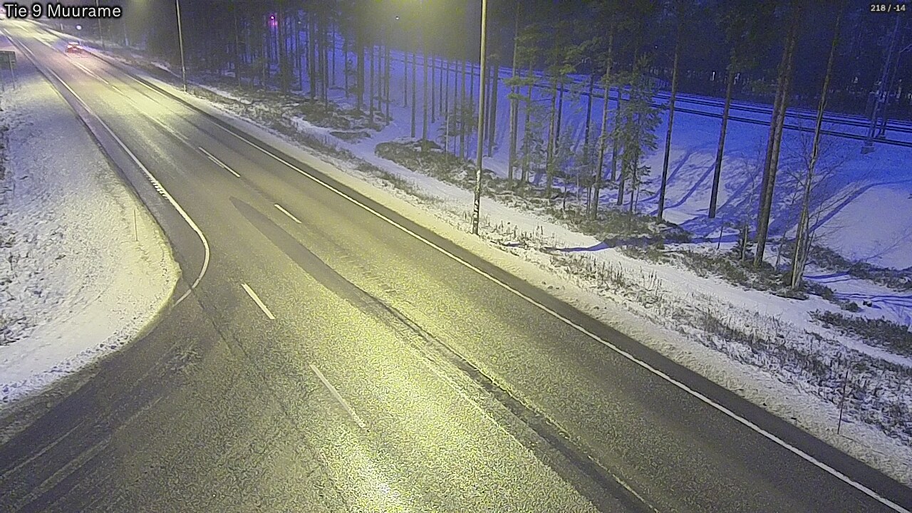 Weather Camera Image Väg 9 Muurame, Muurame, Keski-Suomi