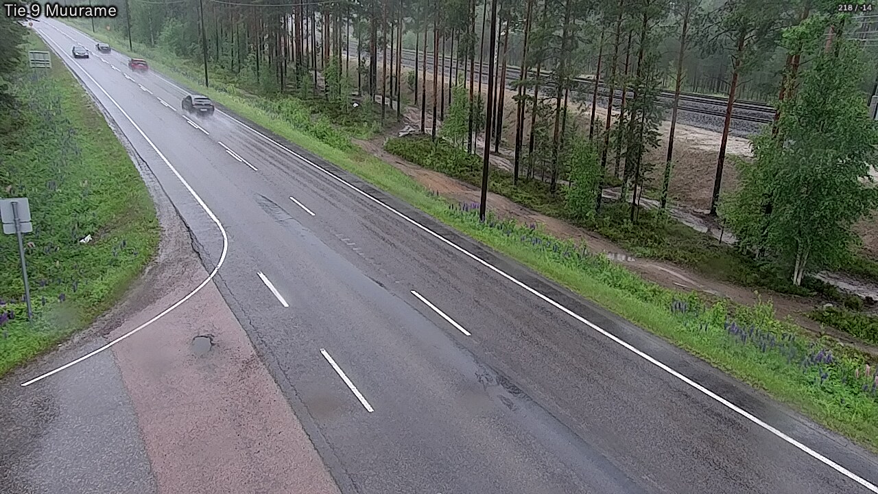 Weather Camera Image Väg 9 Muurame, Muurame, Keski-Suomi