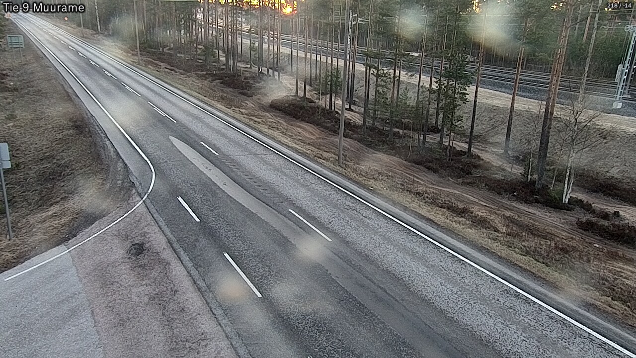 Weather Camera Image Väg 9 Muurame, Muurame, Keski-Suomi