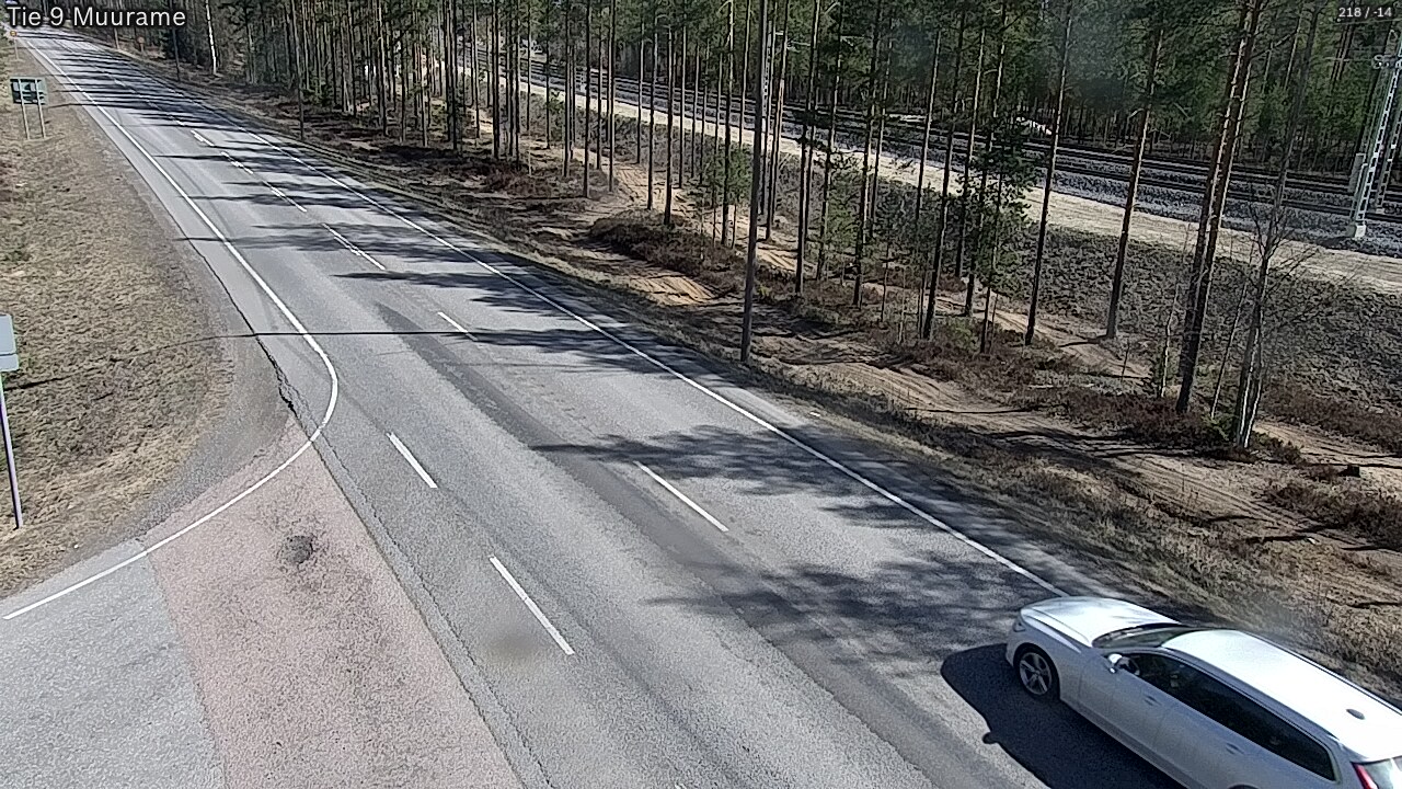 Weather Camera Image Väg 9 Muurame, Muurame, Keski-Suomi