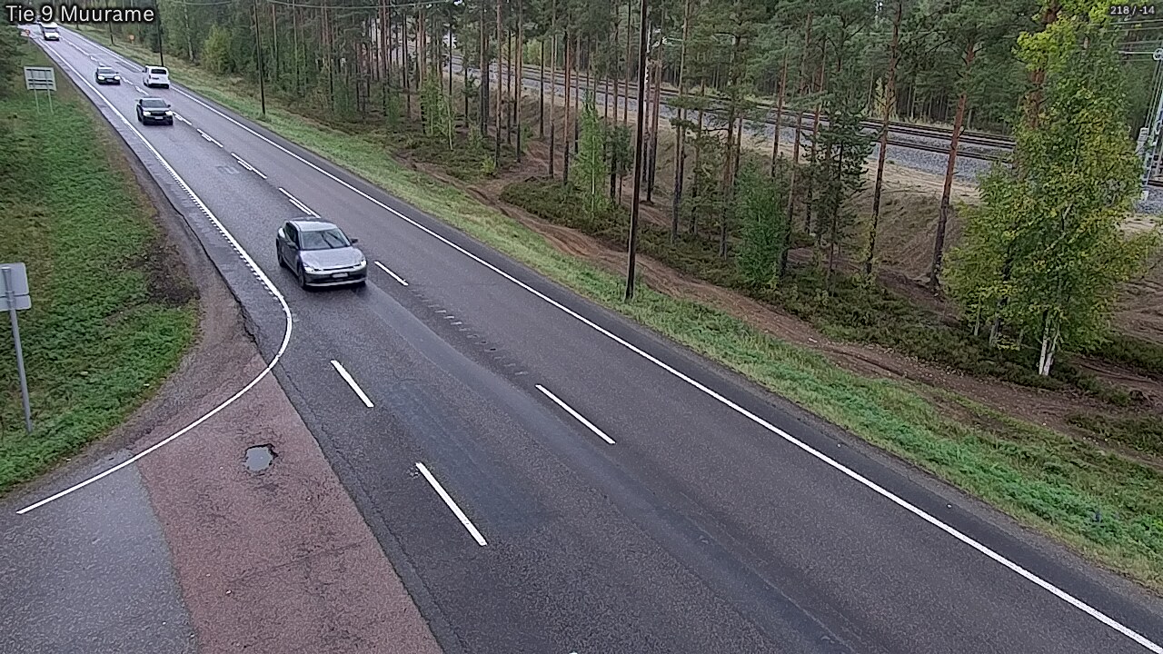 Weather Camera Image Road 9 Muurame, Muurame, Keski-Suomi