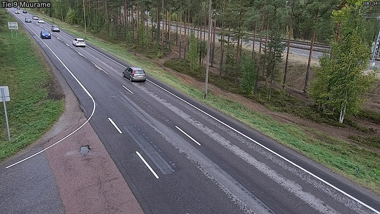 Weather Camera Image Road 9 Muurame, Muurame, Keski-Suomi