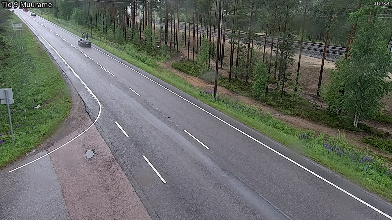 Weather Camera Image Väg 9 Muurame, Muurame, Keski-Suomi