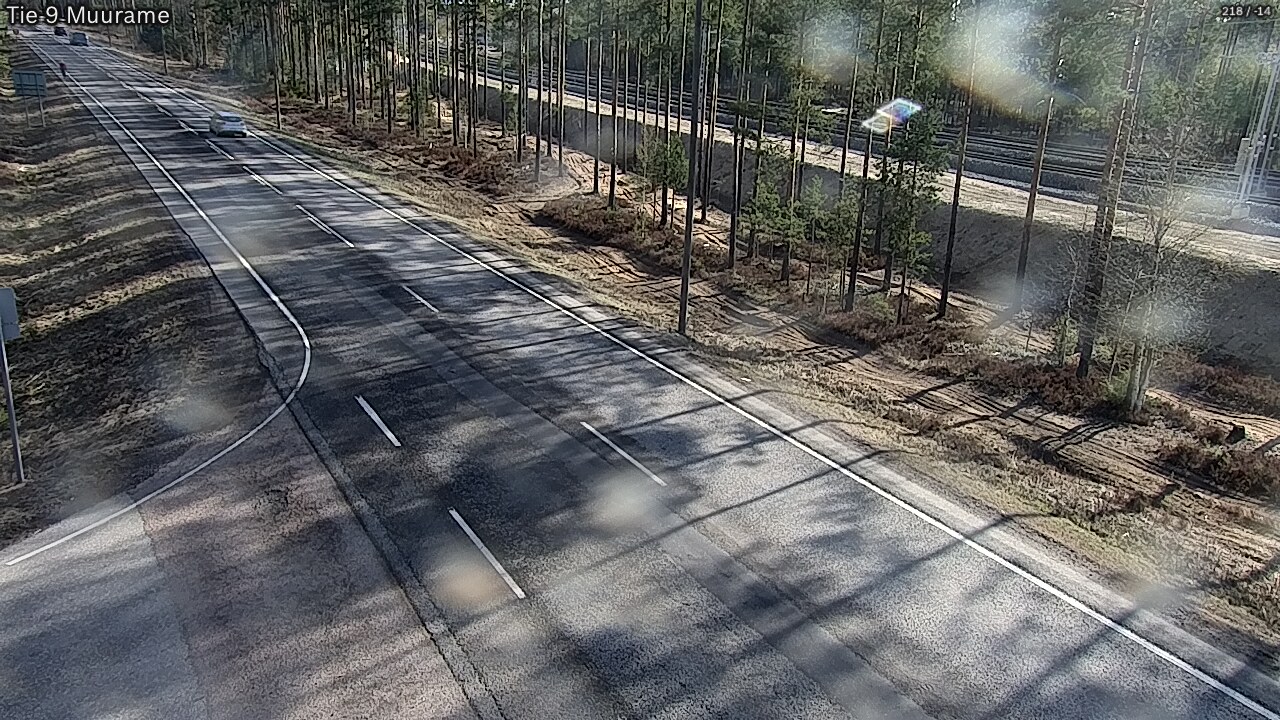Weather Camera Image Väg 9 Muurame, Muurame, Keski-Suomi