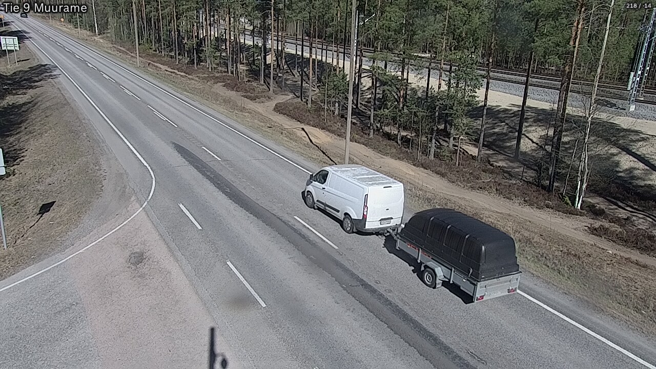 Weather Camera Image Väg 9 Muurame, Muurame, Keski-Suomi
