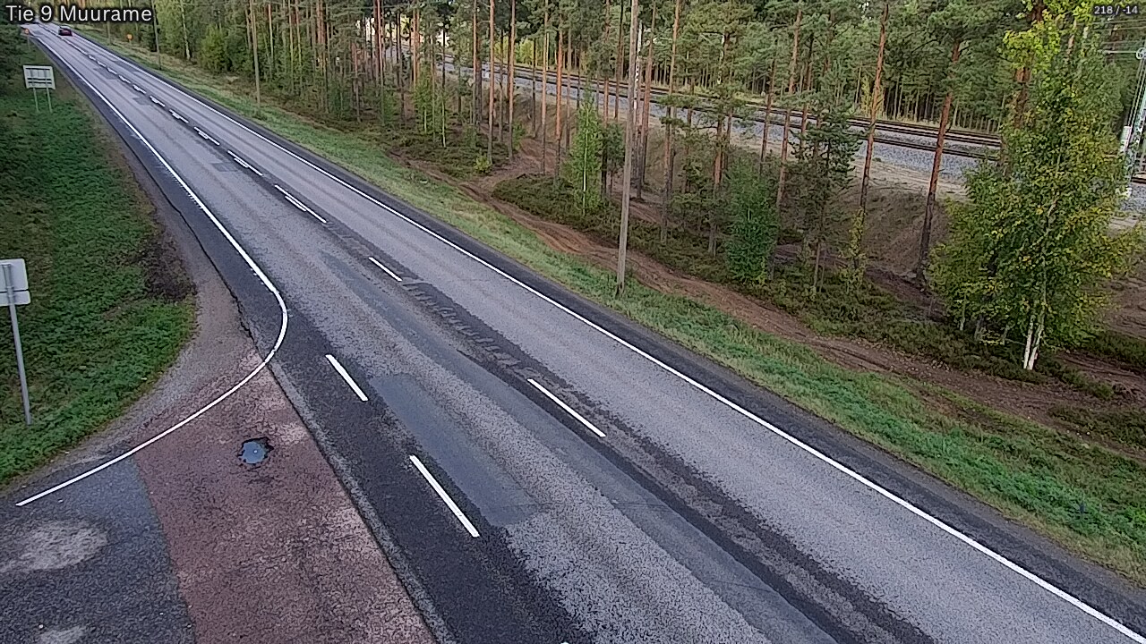 Weather Camera Image Road 9 Muurame, Muurame, Keski-Suomi