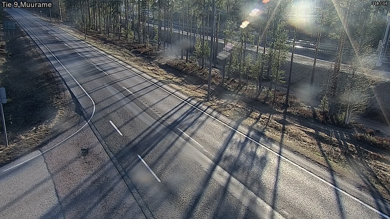 Weather Camera Image Väg 9 Muurame, Muurame, Keski-Suomi