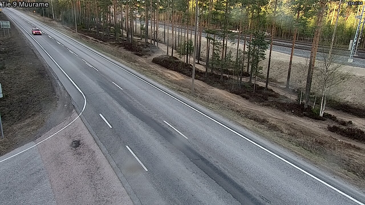 Weather Camera Image Väg 9 Muurame, Muurame, Keski-Suomi