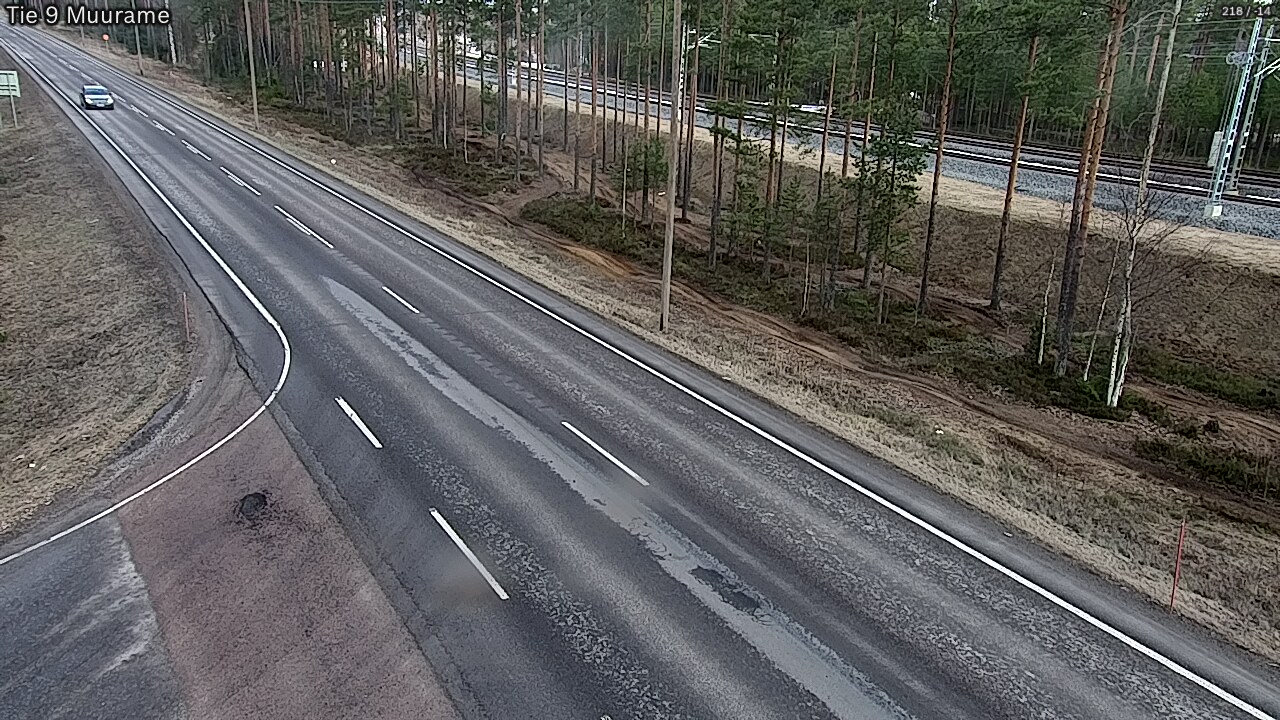 Weather Camera Image Road 9 Muurame, Muurame, Keski-Suomi