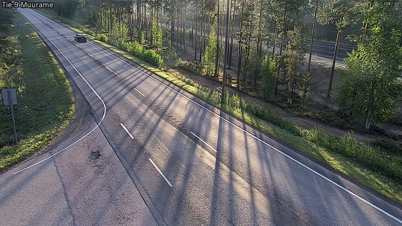Weather Camera Image Väg 9 Muurame, Muurame, Keski-Suomi