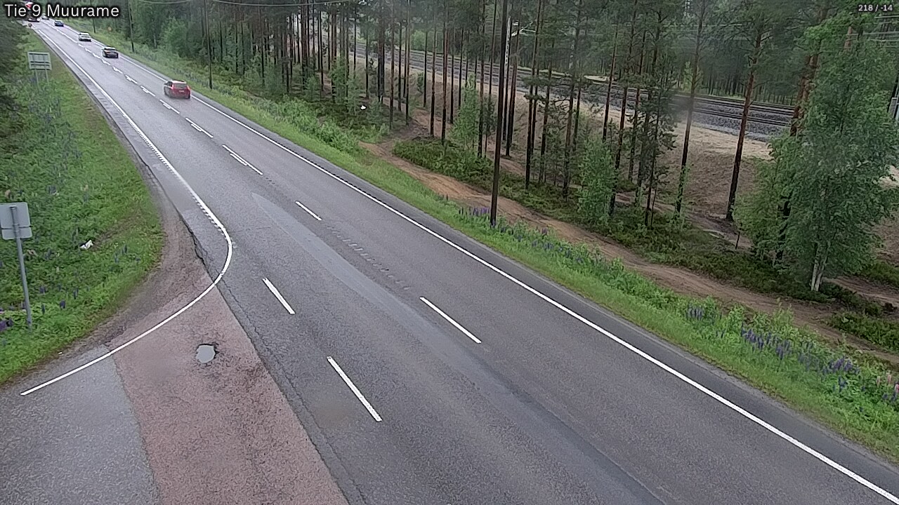 Weather Camera Image Road 9 Muurame, Muurame, Keski-Suomi