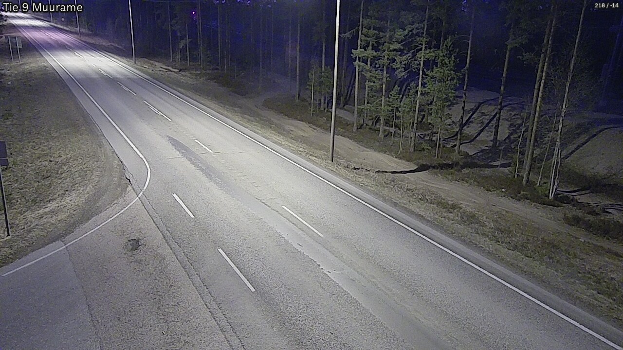 Weather Camera Image Road 9 Muurame, Muurame, Keski-Suomi