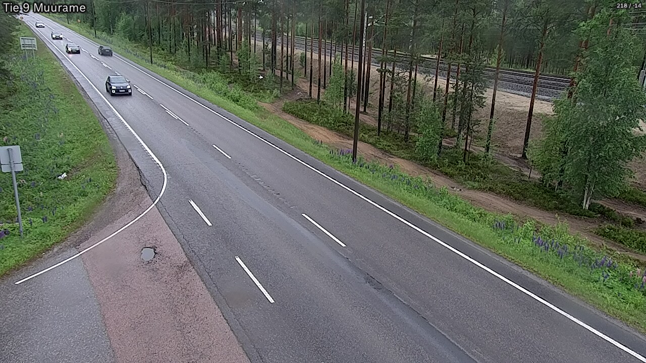 Weather Camera Image Väg 9 Muurame, Muurame, Keski-Suomi