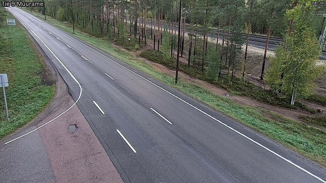 Weather Camera Image Road 9 Muurame, Muurame, Keski-Suomi