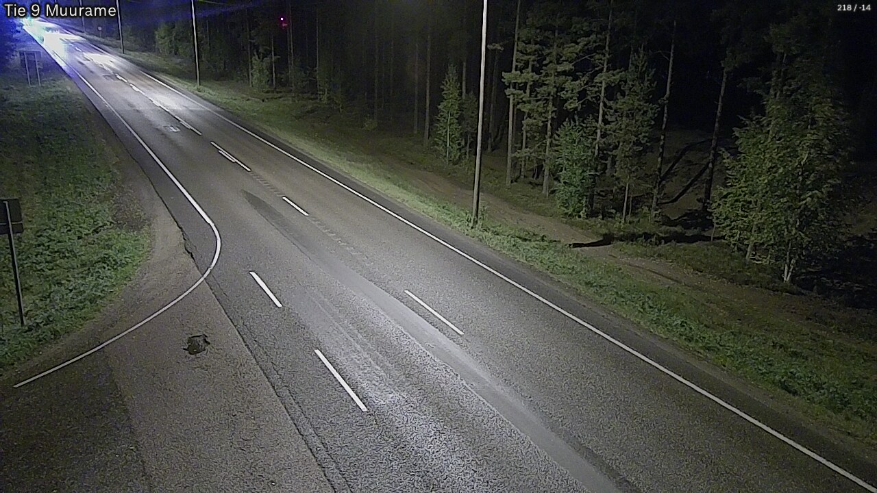 Weather Camera Image Road 9 Muurame, Muurame, Keski-Suomi