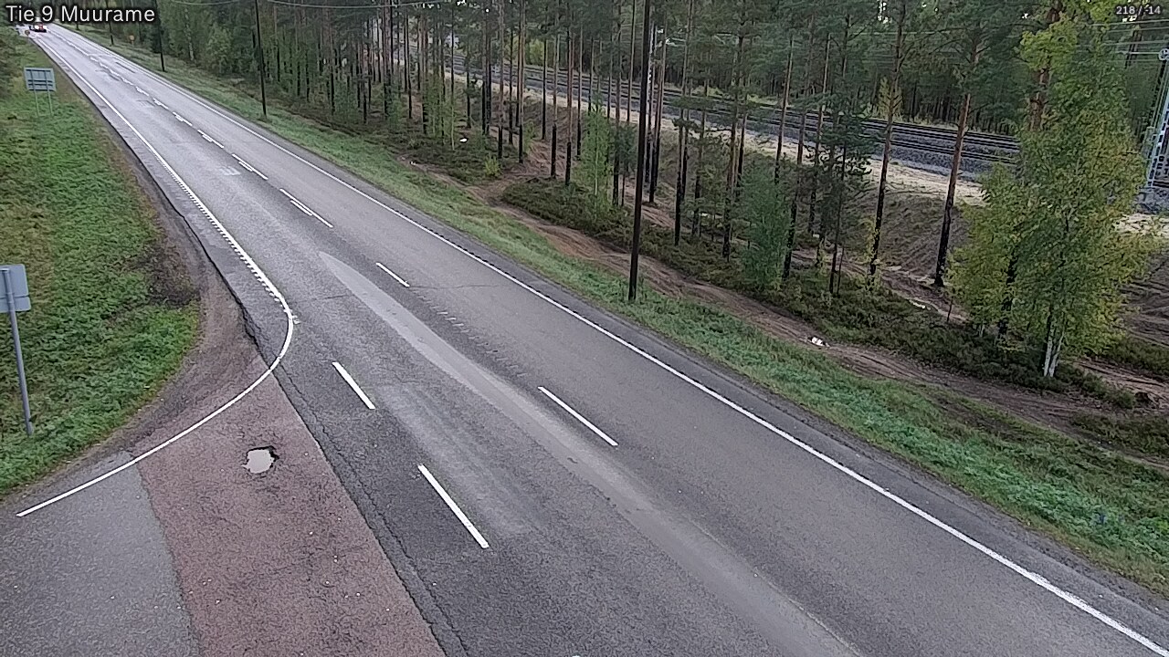 Weather Camera Image Road 9 Muurame, Muurame, Keski-Suomi